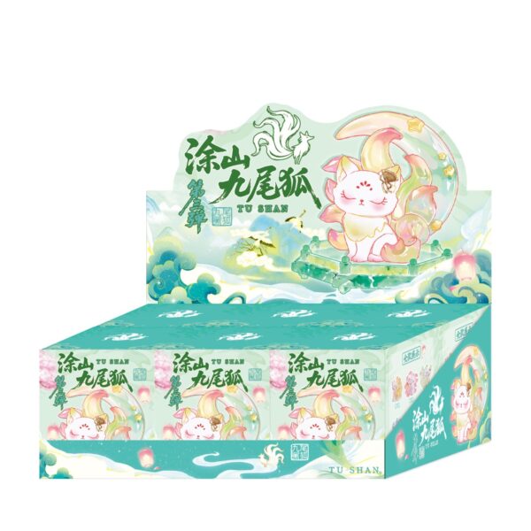 Tushan Nine-Tailed Fox Blind Box Internet Celebrity Hot-Selling Ancient Style Figurines Mixed Wholesale Desk Ornaments