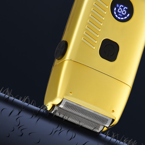 Reciprocating Electric Shaver, Bald Head Polisher, Dual-Head 4D Bald Shaver Finishing Trimmer, Men's Razor