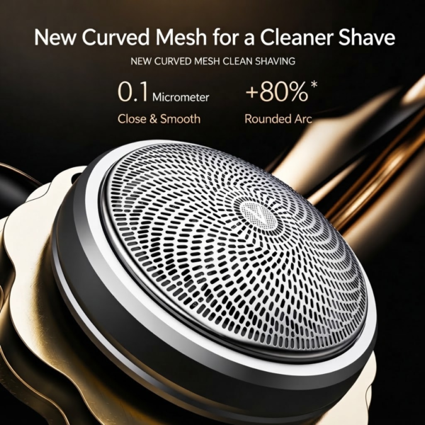 Pumpkin Mini Electric Shaver for Men, Portable Rechargeable Travel Car Beard Trimmer
