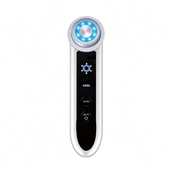 RF Facial Beauty Device with Hot & Cold Therapy, Photon Skin Rejuvenation Microcurrent Face Lifting Massager, Skin Tightening Serum Import Machine for Home Use