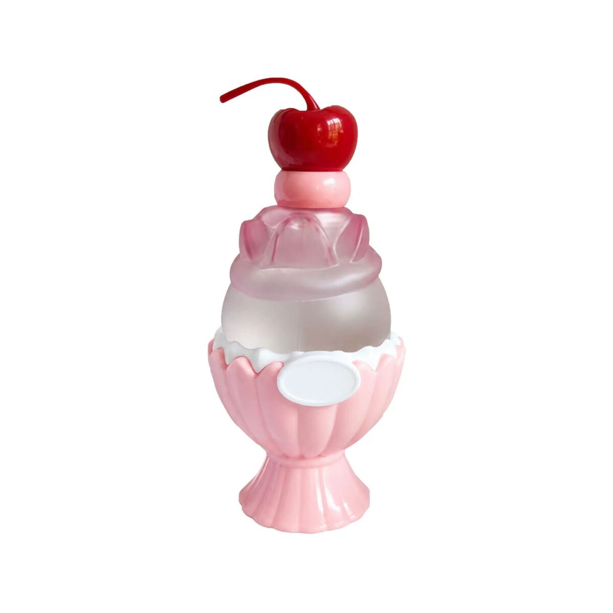 60ml Cute Ice Cream Shaped Eau De Parfum for Women, Novelty Cherry Cap Design Long Lasting Fruity Fragrance Perfume Spray