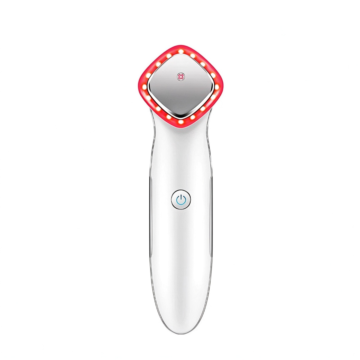 1. Microcurrent Facial Beauty Device, Red Blue Light Photon Therapy Skin Tightening Lifting Massager, Face Serum Import Machine for Home Facial Spa