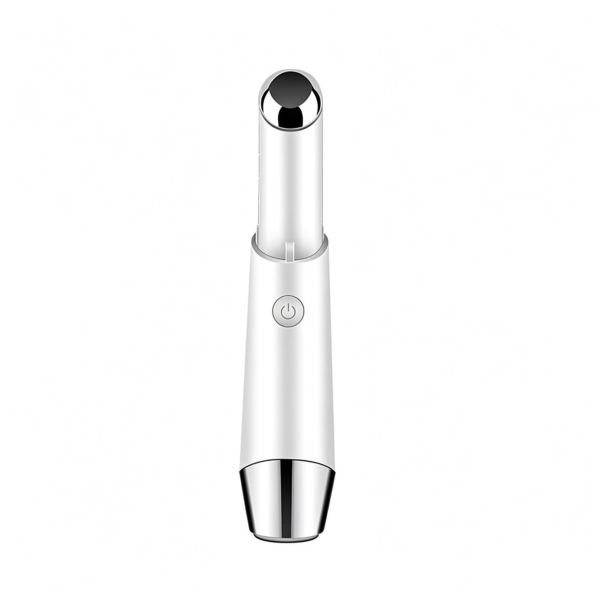 Eye Beauty Device, Eye Serum Import Pen, Vibration Massage Heating & Color Light Eye Massager, Portable Home Beauty Instrument