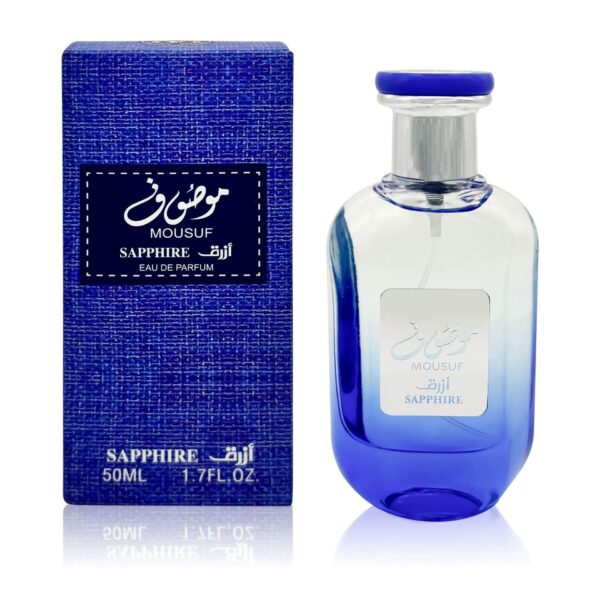 50ml Moousuf Candy Arabic Women Eau De Parfum, Gradient Color Glass Bottle, Long Lasting Fruity Fragrance Dubai Middle East Perfume with Gift Box