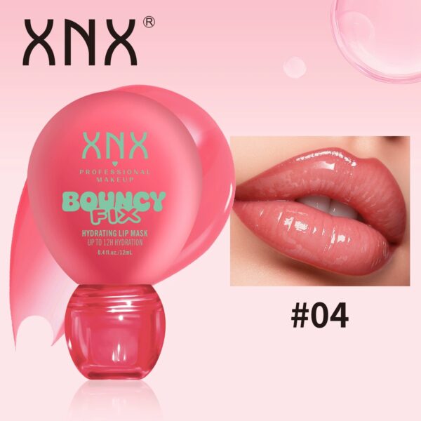 2 in 1 Hydrating Tinted Lip Gloss Lip Mask, Day & Night Moisturizing Lip Oil