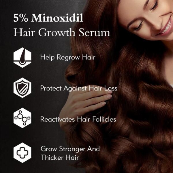 Hair Growth Serum, Nourishing Scalp Care Essence for Soft & Smooth Hair