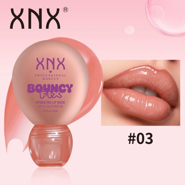 2 in 1 Hydrating Tinted Lip Gloss Lip Mask, Day & Night Moisturizing Lip Oil