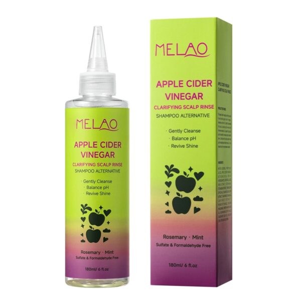 Apple Cider Vinegar Scalp Rinse, OEM Gentle Scalp Cleanser, Root Repair Scalp Care Liquid