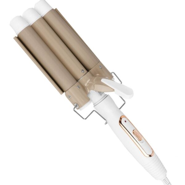 3 Barrel Hair Curler, 25mm Egg Wave Curling Iron, Water Ripple Noodle Hair Waver, Big Wavy Hair Styling Tool